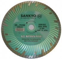 Sankyo 230mm Sprinter Diamond Cutting Disc £85.95